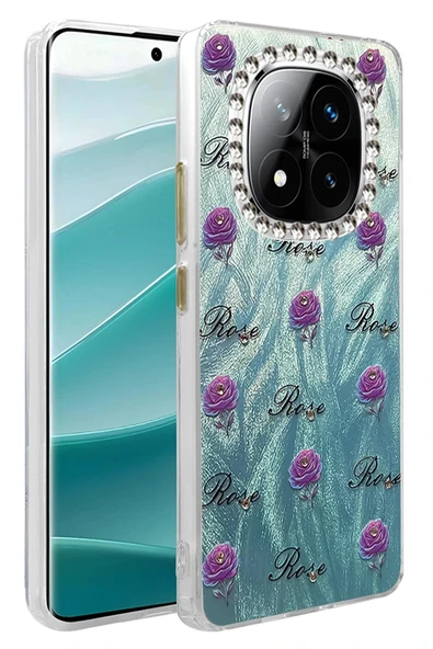 LitaeTrend Xiaomi Redmi Note 14 Pro 5G Kılıf Blade Aynalı Desenli Kapak - Desen 9 ürün görseli 1