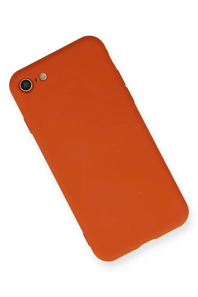 LitaeTrend iPhone 7 Kılıf Nano içi Kadife Silikon - Kırmızı - Resim 2