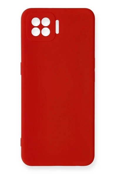 LitaeTrend Oppo A73 Kılıf Nano içi Kadife Silikon - Kırmızı ürün görseli 1