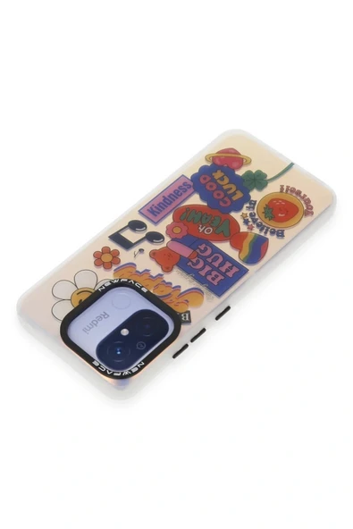 LitaeTrend Xiaomi Redmi 12C Kılıf Estoril Desenli Kapak - Estoril - 15 - Resim 3