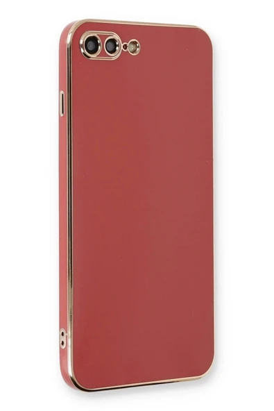 LitaeTrend iPhone 7 Plus Kılıf Volet Silikon - Kırmızı ürün görseli 1