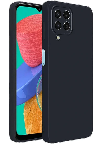 LitaeTrend Samsung Galaxy M33 Kılıf First Silikon - Siyah ürün görseli 1