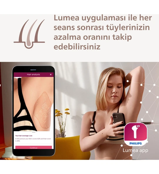 PHİLİPS BRI950/02 Lumea Lazer Epilasyon Ipl Tüy Alma Cihazı - Resim 7