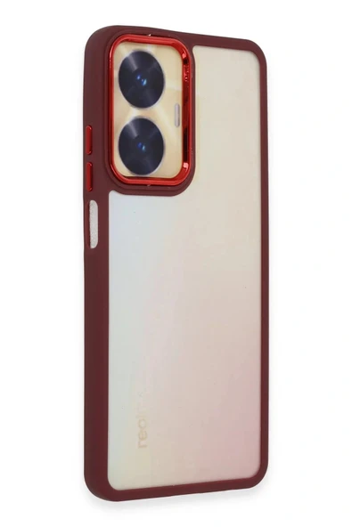 LitaeTrend Realme C55 Kılıf Dora Kapak - Kırmızı - Resim 2