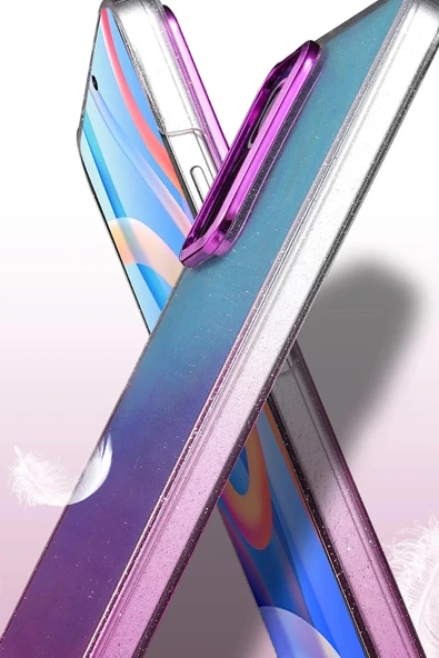 LitaeTrend Xiaomi Redmi Note 11 Pro Glossy Kapak - Pembe - Resim 3