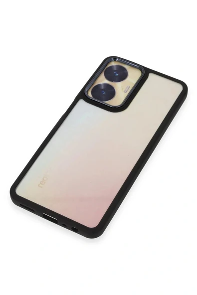 LitaeTrend Realme C55 Kılıf Dora Kapak - Siyah - Resim 6
