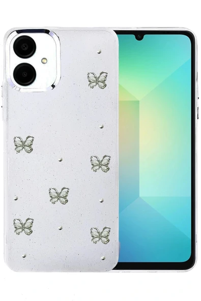 LitaeTrend Samsung Galaxy A06 Fiyonk Desenli Kapak - Desen 1 ürün görseli 1