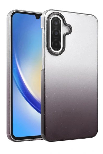 LitaeTrend Samsung Galaxy A36 Glossy Kapak - Siyah ürün görseli 1