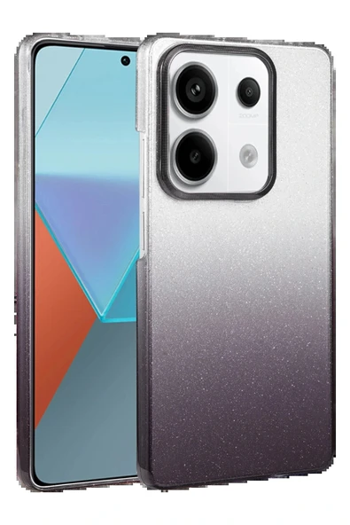 LitaeTrend Xiaomi Redmi Note 13 Pro 4G Glossy Kapak - Siyah ürün görseli 1