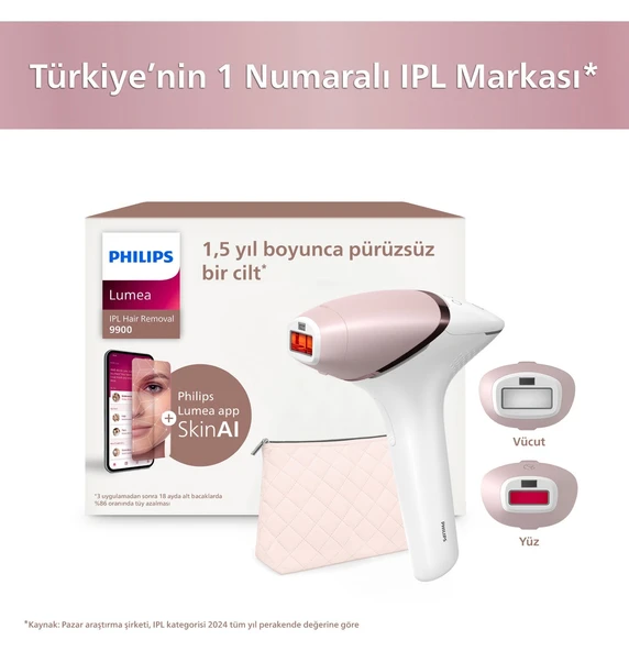 PHİLİPS BRI950/02 Lumea Lazer Epilasyon Ipl Tüy Alma Cihazı - Resim 2