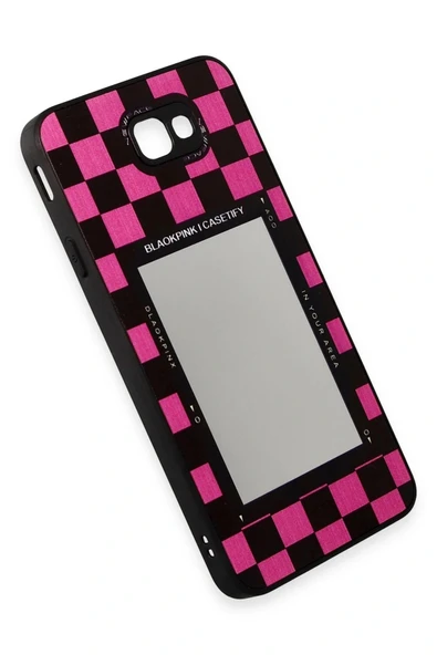 LitaeTrend Samsung Galaxy J7 Prime Kılıf Mirror Desenli Kapak - Mirror - 8 - Resim 2