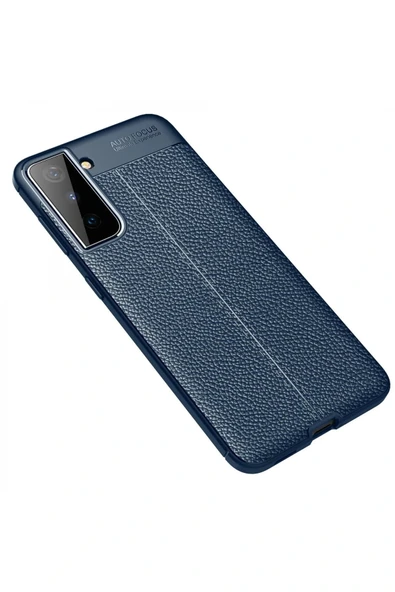 LitaeTrend Samsung Galaxy S21 Plus Kılıf Auto Focus Kapak - Lacivert - Resim 2