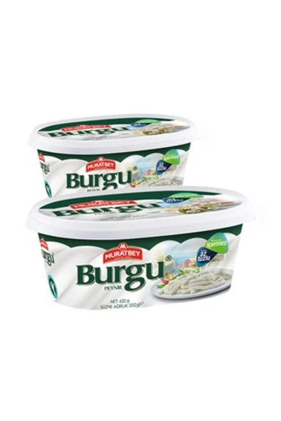 Muratbey ( 1 ADET ) Muratbey Burgu Peynir 200 gr ürün görseli