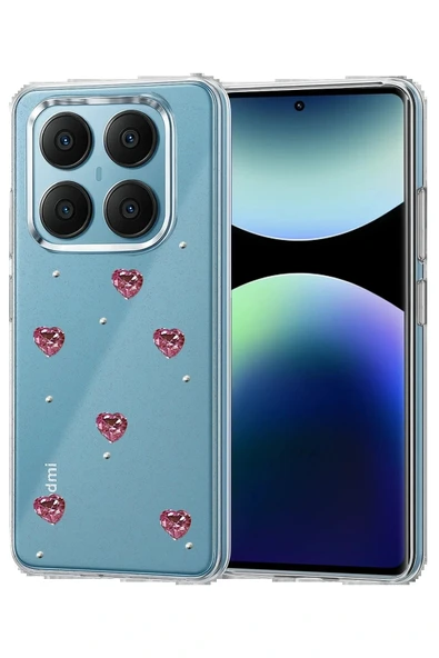 LitaeTrend Xiaomi Redmi Note 14 Pro 4G Fiyonk Desenli Kapak - Desen 4 ürün görseli 1