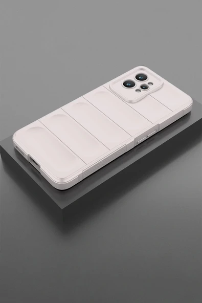 LitaeTrend Realme GT2 Pro 5G Kılıf Optimum Silikon - Krem - Resim 2