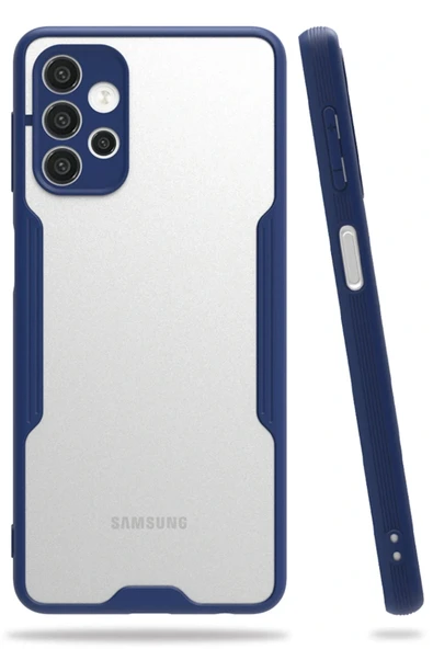 LitaeTrend Samsung Galaxy A52 Kılıf Platin Silikon - Lacivert ürün görseli 1