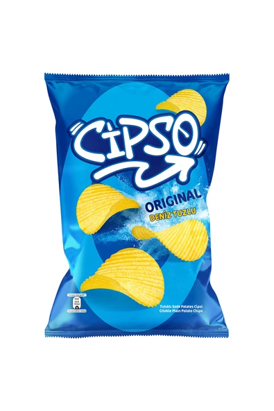 Cipso Deniz Tuzlu Parti Boy Cips 160 g ürün görseli