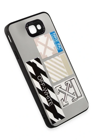 LitaeTrend Samsung Galaxy J7 Prime Kılıf Mirror Desenli Kapak - Mirror - 6 - Resim 2