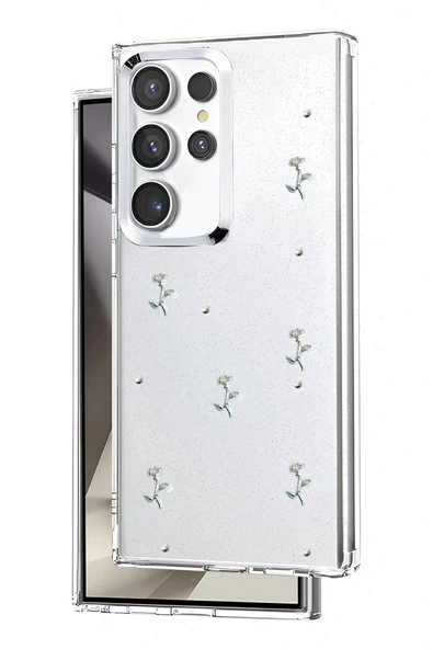 LitaeTrend Samsung Galaxy S25 Ultra Fiyonk Desenli Kapak - Desen 7 ürün görseli 1