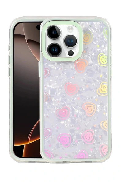 LitaeTrend Apple iPhone 16 Pro Lumi Desenli Kapak - Mavi ürün görseli 1