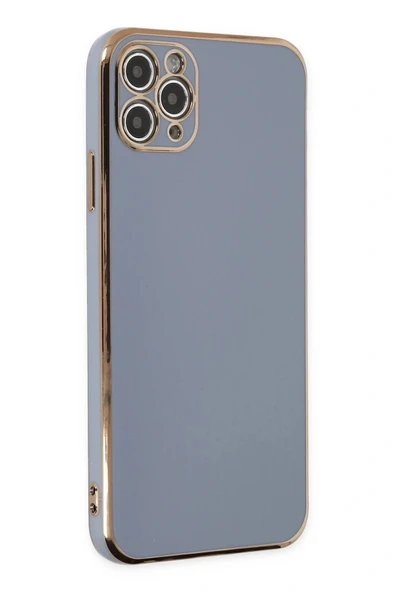 LitaeTrend iPhone 11 Pro Max Kılıf Volet Silikon - Mavi ürün görseli 1