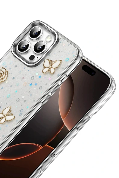 LitaeTrend Samsung Galaxy A36 Fiyonk Desenli Kapak - Desen 2 - Resim 2