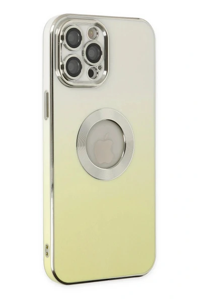 LitaeTrend iPhone 12 Pro Kılıf Best Silikon - Sarı - Resim 3