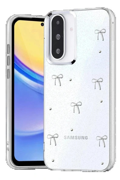 LitaeTrend Samsung Galaxy A36 Fiyonk Desenli Kapak - Desen 6 ürün görseli 1