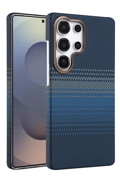 LitaeTrend Samsung Galaxy S23 Ultra Vega Magsafe Kapak - Mavi ürün görseli 1