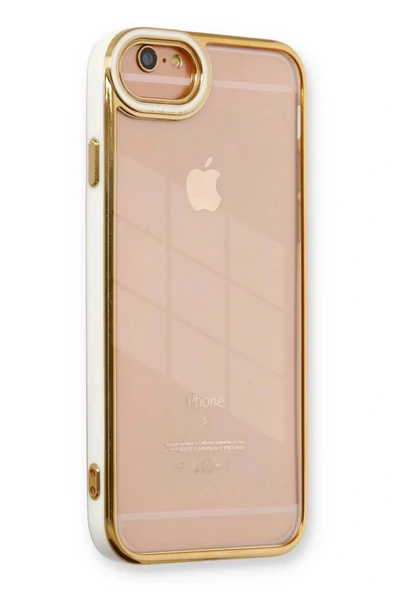 LitaeTrend iPhone 6 Kılıf Liva Lens Silikon - Beyaz ürün görseli 1