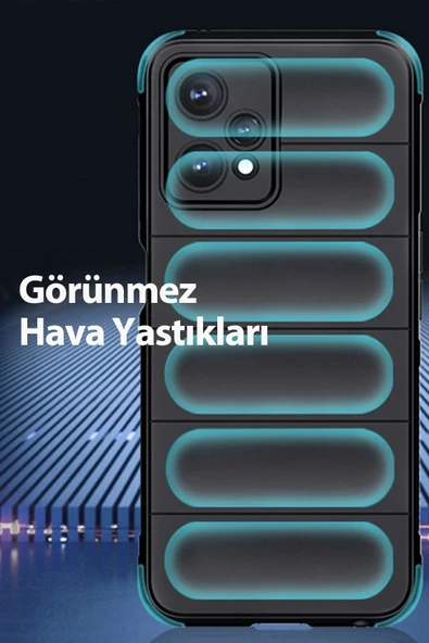 LitaeTrend Realme 9 Pro 5G Kılıf Optimum Silikon - Kırmızı - Resim 6