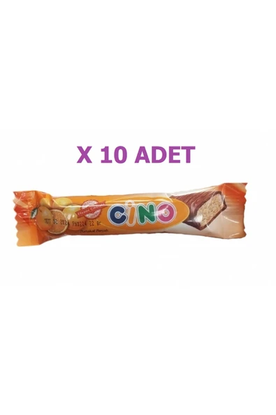 Cino Çikolata Kaplı Portakalı Bar 10 ADET 22 Gr X 10 ürün görseli