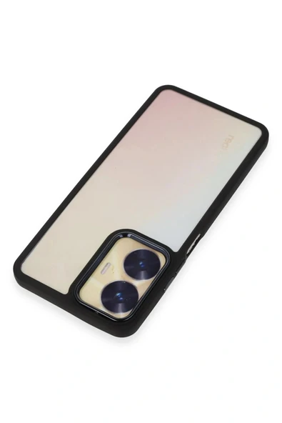 LitaeTrend Realme C55 Kılıf Dora Kapak - Siyah - Resim 5