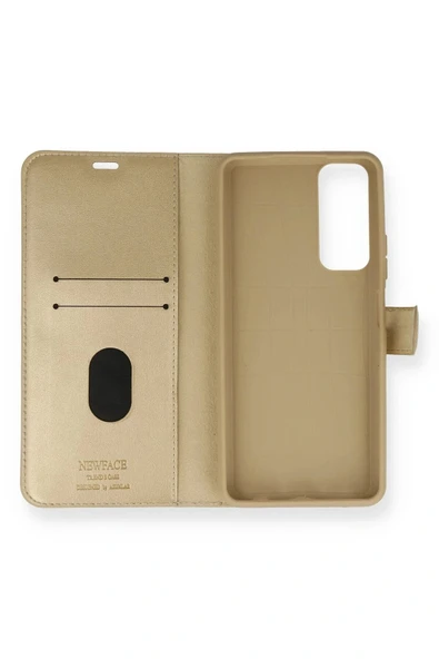 LitaeTrend Huawei P Smart 2021 Kılıf Trend S Plus Kapaklı Kılıf - Gold ürün görseli 1