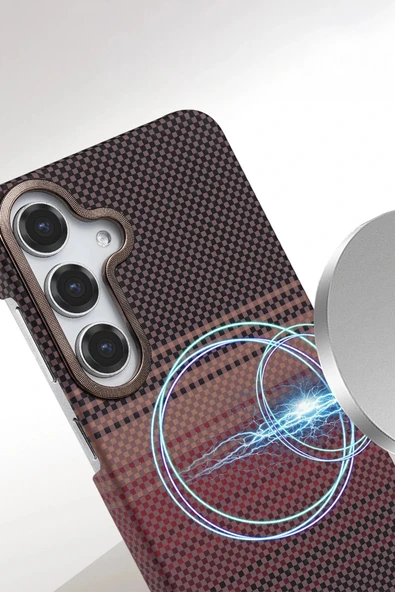 LitaeTrend Samsung Galaxy A16 5G Vega Magsafe Kapak - Yeşil - Resim 2