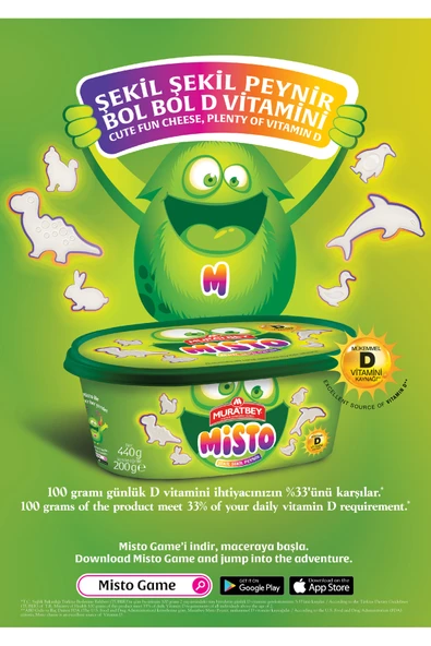 Muratbey Misto Peynir 200 gr X 2 Adet - Resim 2