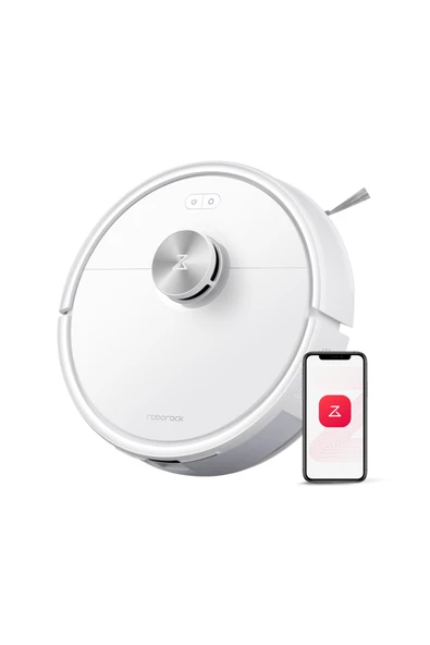 Roborock Q8 Akıllı Robot Süpürge Beyaz 10.000 Pa HyperForce Emiş Gücü ürün görseli
