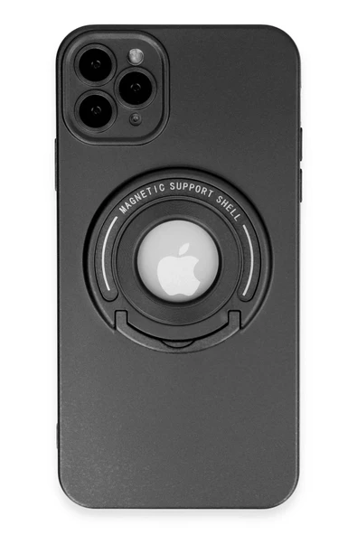 LitaeTrend iPhone 12 Pro Max Kılıf Lukka Magneticsafe Kapak - Siyah ürün görseli 1