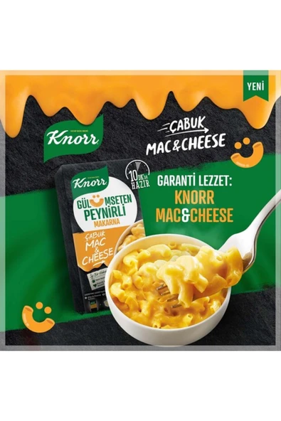 Knorr Çabuk Mac And Cheese Peynirli Makarna 212 gr - Resim 7