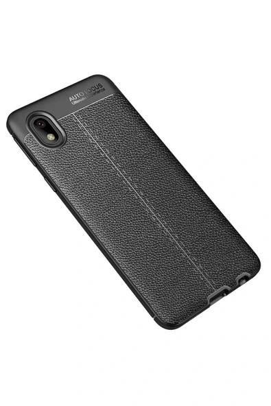 LitaeTrend Samsung Galaxy A01 Core Kılıf Auto Focus Kapak - Siyah - Resim 2