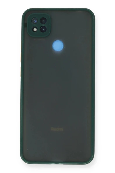 LitaeTrend Xiaomi Redmi 9C Kılıf Montreal Silikon Kapak - Yeşil ürün görseli 1
