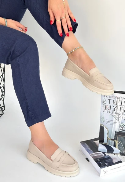 Narli Bej Cilt Oxford Ayakkabı - Resim 2