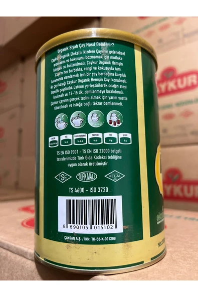 Çaykur Organik Elekaltı İkizdere Çayı 200 Gr - Resim 3