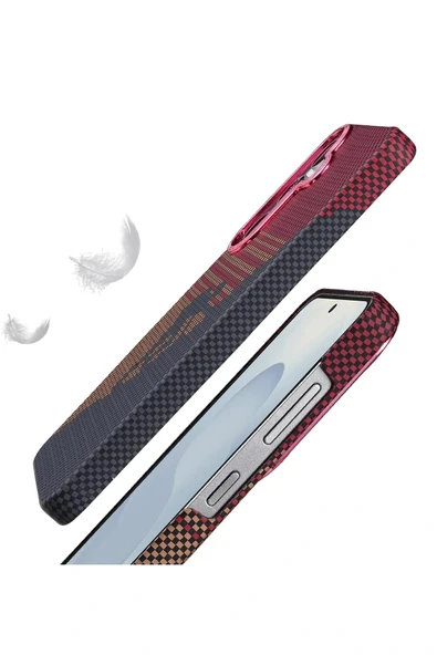 LitaeTrend Samsung Galaxy S23 FE Vega Magsafe Kapak - Çöl Titanyum - Resim 3