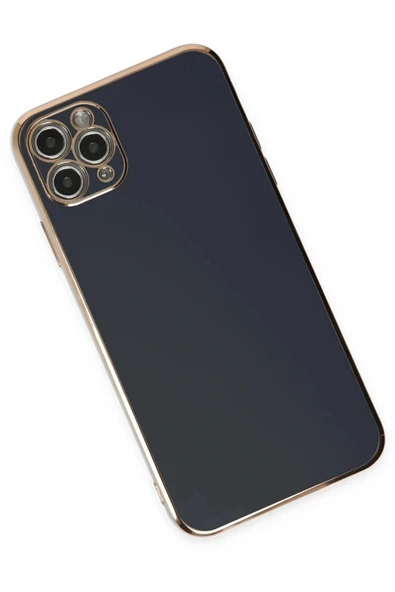 LitaeTrend iPhone 11 Pro Max Kılıf Volet Silikon - Siyah - Resim 2