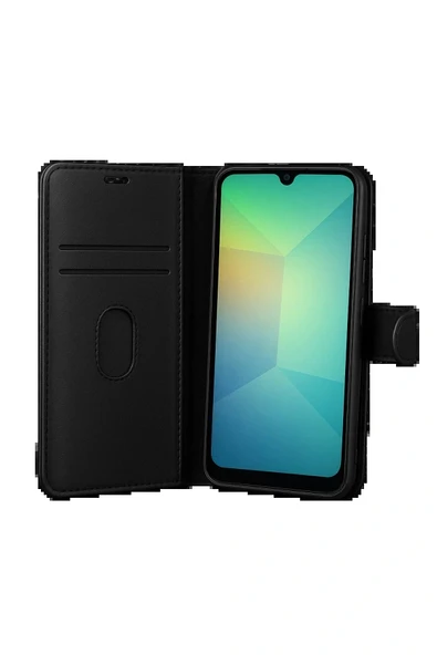 LitaeTrend Realme C75 4G Trend S Plus Kapaklı Kılıf - Siyah - Resim 3