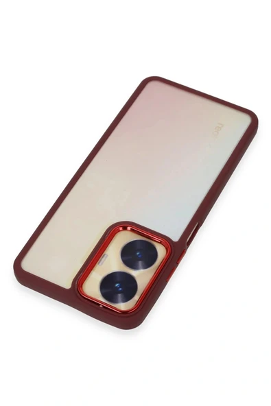 LitaeTrend Realme C55 Kılıf Dora Kapak - Kırmızı - Resim 5