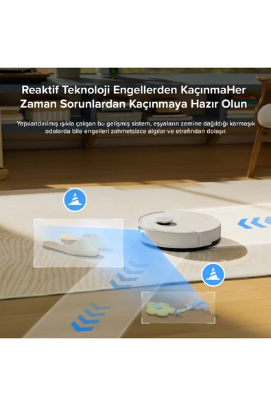 Roborock Q8 Max Pro Akıllı Robot Süpürge - Resim 6