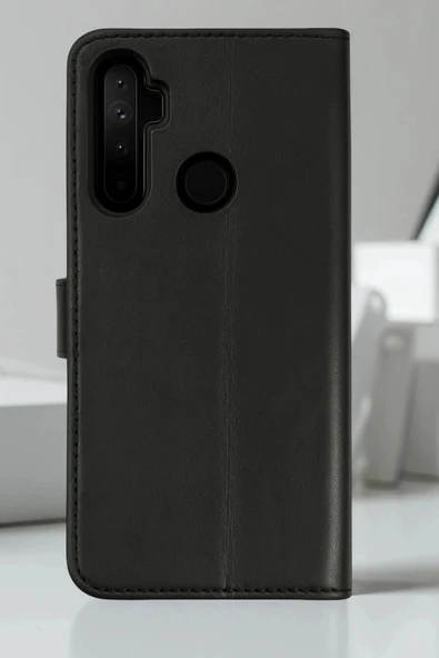 LitaeTrend Realme 6i Kılıf Trend S Plus Kapaklı Kılıf - Kırmızı - Resim 4