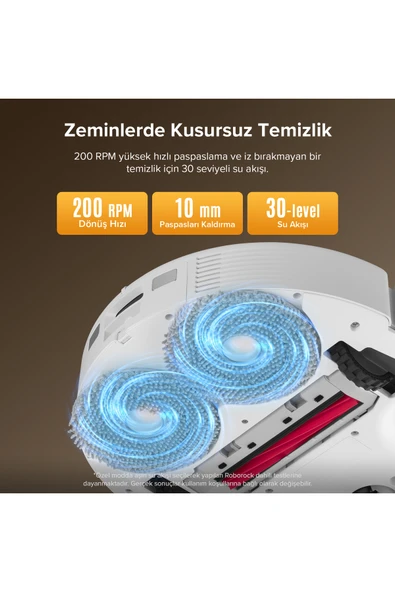 Roborock Qrevo L Akıllı Robot Süpürge - Beyaz - Resim 6